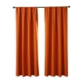 thumbnail image 2 of PPgejGEK 2 Pack Full Blackout Curtains Scandinavian Style Solid Color Window Drapes for Bedroom 53x102in, 2 of 9