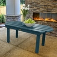 thumbnail image 3 of Classic Westport Conversation/Coffee Table - 45" L x 18" W x 17" H, Outdoor, Eco-friendly, Synthetic Wood, 3 of 4