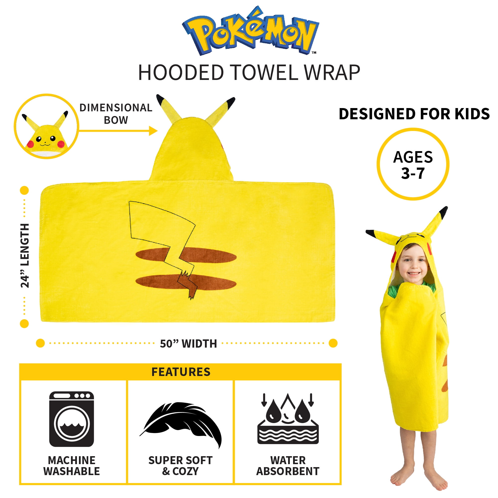 Pokemon hooded towel new arrivals