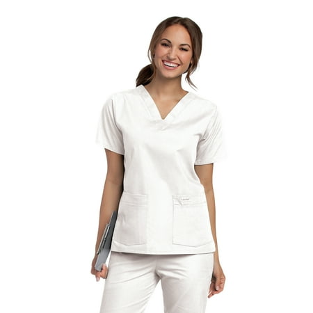 

Landau Women s V-Neck Tunic Scrub Top Style 8219
