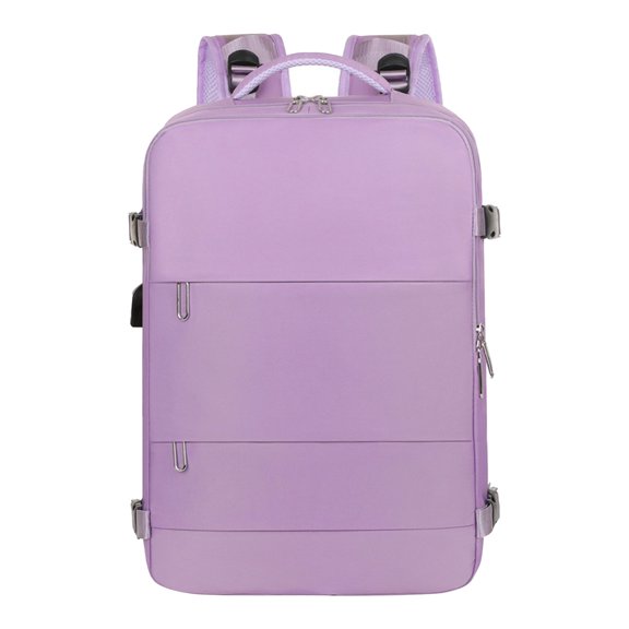 Large Travel Backpack for Women & Men - Waterproof Carry-On Backpack for Airlines, Hiking & Work - Fits 15.6" Laptop - Durable Daypack for Outdoor & Business Travel