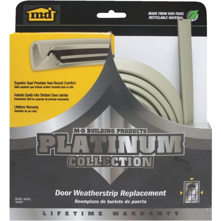 M D 84 Beige Door Jambs Weatherstrip Replacement 91892 Walmart Com