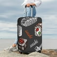 thumbnail image 6 of Picia Japanese Sushi Hashi Luggage Protector Cover Thicken Suitcase Protector Cover Fit 18-32 Inch Luggage-X-Large(without luggage), 6 of 9