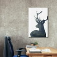 thumbnail image 3 of Epic Graffiti 'Forest Deer Silhouette' by Incado, Giclee Canvas Wall Art, 26"x40", 3 of 8