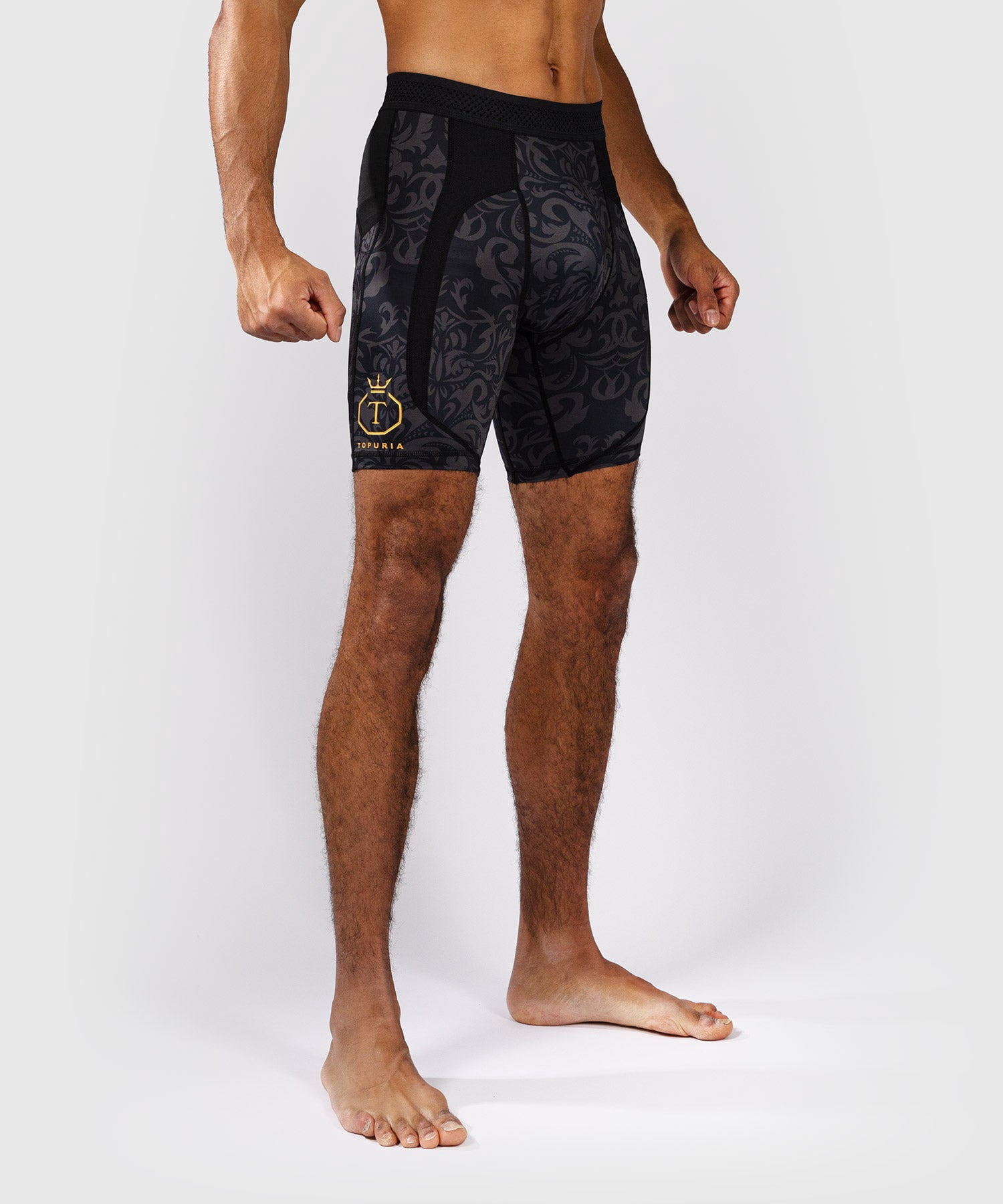Venum x Ilia Topuria Unmatched Vale Tudo Shorts - Black/Gold - Large