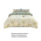 thumbnail image 2 of Conjunto de Regalo de Belleza, Cama de Cuatro Piezas Conjunto de Regalo de Lijado Textil para el Hogar Estilo de Paño de Patrón de Flor Denso 180x220cm, Fibra de Poliéster de Diseño de Dos Lados para, 2 of 7