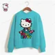 thumbnail image 5 of Sudadera de HELLO KITTY para mujer, ropa de calle de primavera, jerseys de cuello redondo de poliéster con dibujos animados, camisetas informales de manga larga con estampado de Groot, 5 of 5