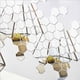 thumbnail image 3 of Pegatinas de pared de espejo acrílico hexagonales | Azulejos decorativos autoadhesivos 3D | Juego de 12 para decoración del hogar y arte mural DIY | Diseño que expande el espacio, 3 of 5