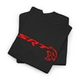 thumbnail image 3 of Hellcat Charger SRT Super Performance Auto T Shirt Black White Navy Tee - Black / L, 3 of 4