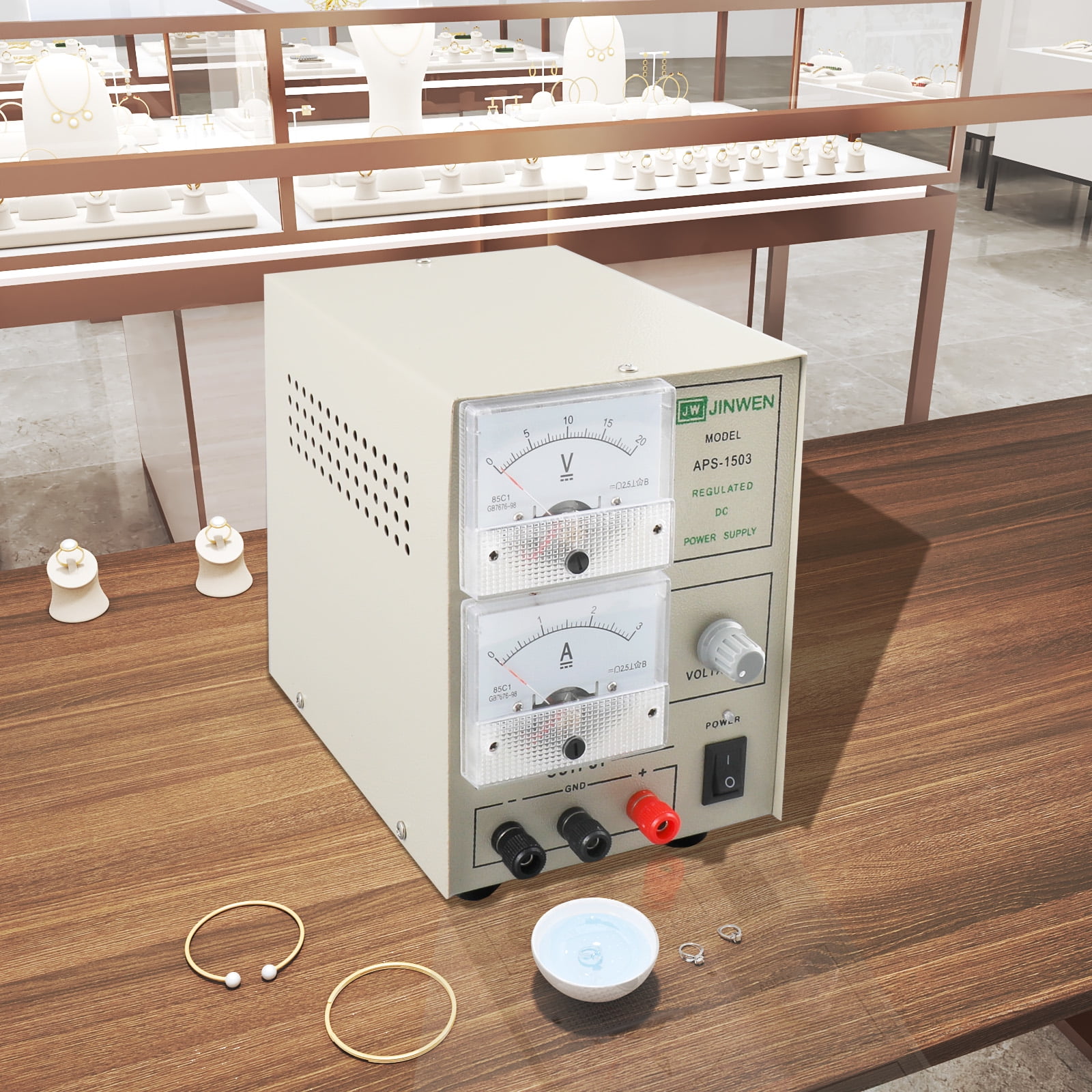 YILIKISS Gold Plating Machine Jewelry Plater Electroplating Kit Jewelry Plating Machine