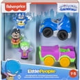 thumbnail image 6 of Fisher-Price Little People DC Super Friends Crime Fighting Gift Set, 5-Piece Toddler Toys, 6 of 6