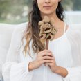 thumbnail image 1 of BEADCEST Natural Wooden African Maracas Shaker Instrument for Authentic Ethnic Music Playing, 1 of 6