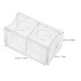 thumbnail image 2 of Raindrops 5Pcs Compact Pool Cue Chalk Holder Transparent Case for Bar and Tournament Use, 2 of 8