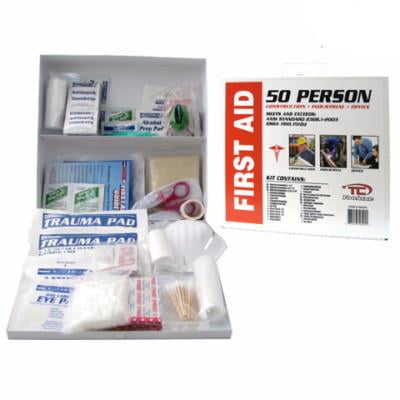 230 Piece Emergency First Aid Cabinet Box Safety Supply Kit FirstAid Osha Wall Set
