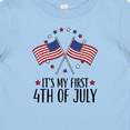 thumbnail image 4 of Inktastic My 1st 4th of July Parade Boys or Girls Baby T-Shirt, 4 of 5