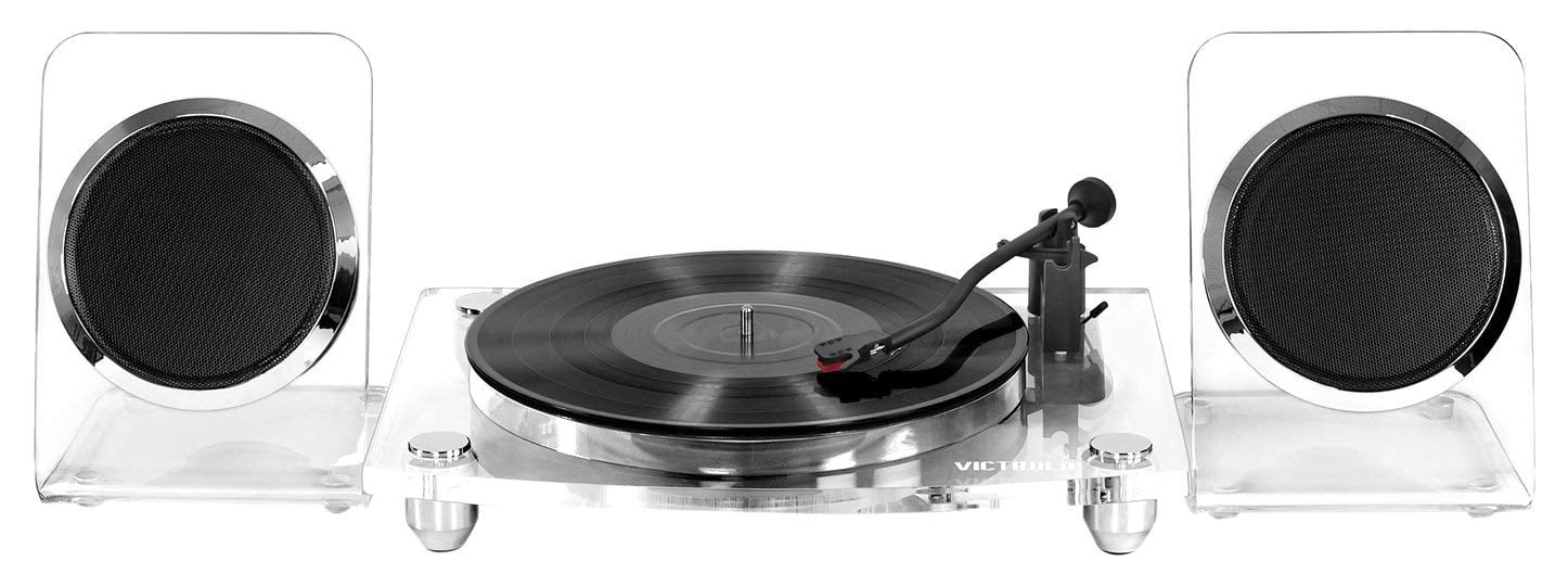turntable with wireless speakers