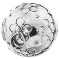 thumbnail image 3 of Round XL Large Harmony Chime Ball 925 Sterling Silver Pendant, 1 3/8", 3 of 3
