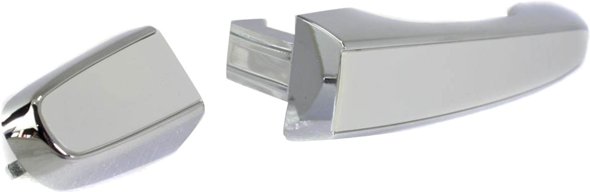 Replacement REPP491302C Exterior Door Handle Compatible with 2011-2013 Chevrolet Caprice 2008-2009 Pontiac G8 Rear, Left Driver Chrome