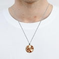 thumbnail image 5 of Squirrel Women's Glass Circular Pendant Necklace, 5 of 5