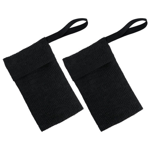 Bolsas de jabón y bolsitas de jabón de diferente rugosidad para duchas, jabones corporales, esponjas de baño, bolsitas de jabón exfoliantes
