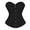 Black, variant on Corset Top Women Vintage Halloween Renaissance Lace up Medieval Party Waist Western Gold 2XL
