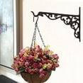 thumbnail image 2 of Multipurpose Cast Iron Basket Hanger for Potted Plant Wind Chime Bird Cage Feeder Lantern (M), 2 of 8