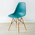 thumbnail image 1 of Heavenly Collection Eiffel Navy Green Wood Chair, 1 of 9