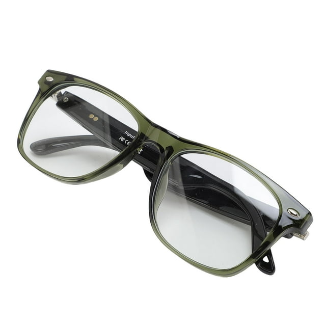 Lunettes de Traduction, Lunettes Intelligentes de Traduction AI ABS 8H Autonomie Connexion Stable pour Voyage
