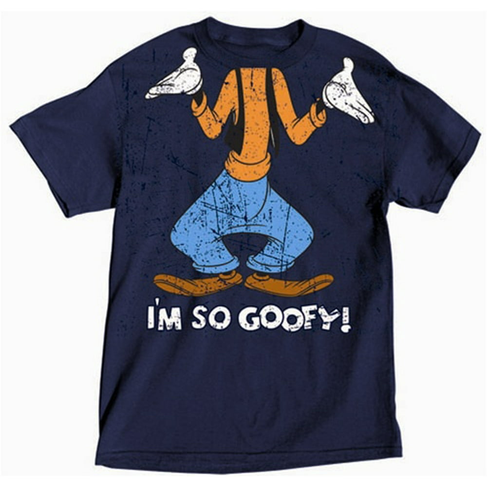 Disney Adult TShirt I'm So Goofy Headless XL