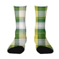 thumbnail image 2 of Onlysocks St. Patrick's Day Socks for Womens, Funny Novelty Fashion Breathable Lucky Green Shamrock Slipper Socks, A, 2 of 6