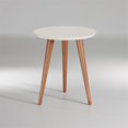 thumbnail image 4 of Manhattan Comfort Moore Table Ronde en Blanc Cassé, 4 of 5