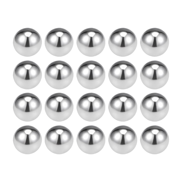 Uxcell Billes de Roulement Métriques en Acier Inoxydable 304 Grade G100 Bille de Précision 11 mm