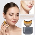 thumbnail image 5 of Lymphatic Contour Face Brush,Chin & Jawline Sculpting, Hypoallergenic ergonomic facial cleansing brush that conforms perfectly to the skin, 5 of 7