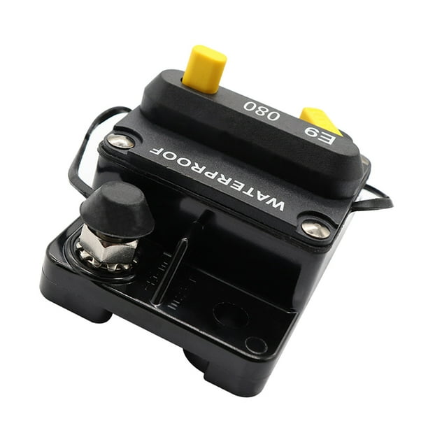 Breaker 80A Circuit Breaker Dual Battery Manual Reset IP67