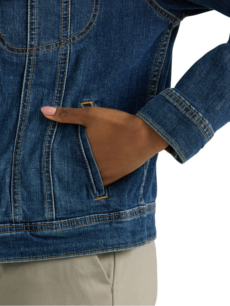 Lee Women's Loose Fit Heritage Denim Jacket - Walmart.com