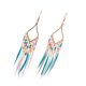 thumbnail image 1 of Pendientes colgantes Sonducket para mujer joyería bohemia aleación con borlas decoraciones elegantes, 1 of 6