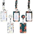thumbnail image 5 of Milue Floral Badge Holder Retractable Reel Clip and Lanyard Set for Student Nurse, 5 of 21