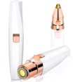 thumbnail image 1 of TUEUIO1，Facial For Women, Rechargeable Eyebrow Trimmer And Painless 2 In 1 Electric Eyebrow Razor Epilator Built-in Led Light For Li - Snngv, 1 of 5