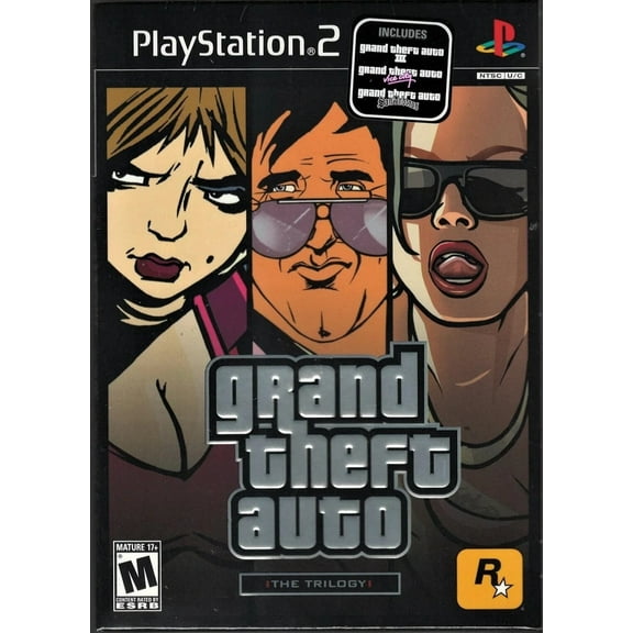Grand Theft Auto Trilogy PS2