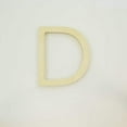 thumbnail image 1 of Package of 1, 6 Inch X 1" Baltic Birch "D" Wood Letters In The Century Gothic Font | Thick | Upper Case For Art & Craft Project, Made in USA, 1 of 1