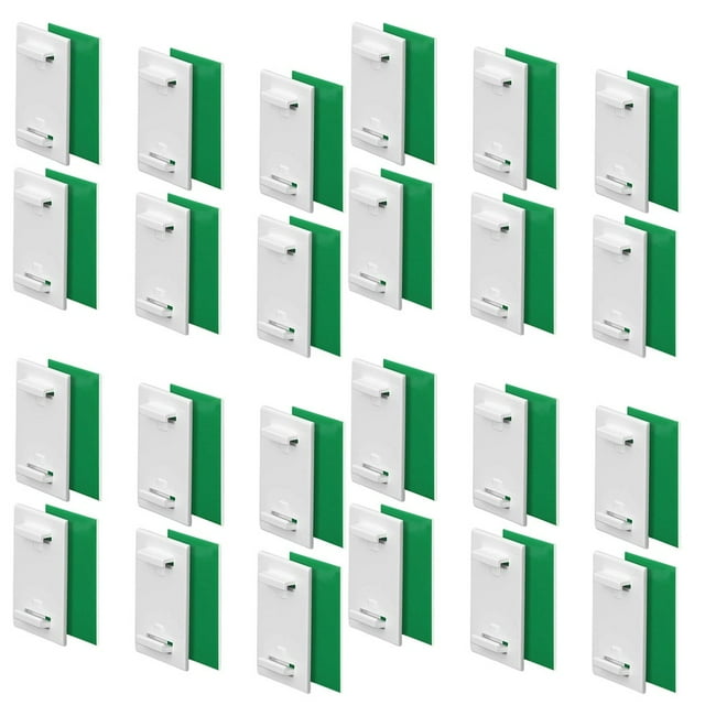 No-Drill Blind Support 24pcs Waterproof Blind Clips for Blinds Living Room