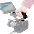 thumbnail image 4 of Niceyrig Empuñadura Superior Para Zapata Caliente Empuñadura Para Cámara Dslr Con Abrazadera De Varilla De 15 Mm Soportes Para Zapata Fría Aplicables Para Panasonic Lumix Gh5/G9/G95/G85 Sony A6600/A61, 4 of 5