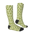 thumbnail image 3 of Picia Women Crew Soft Moisture-wicking Socks Funny Chicken Pattern Design Cotton Socks, One Size fit All, 3 of 9