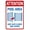 Warning Sign 2, variant on Pool Area Keep Gate Closed Locked - 8"x12" Metal Security Sign, Home Business Yard Garden Office Street Road Indoor Outdoor Safety Decor