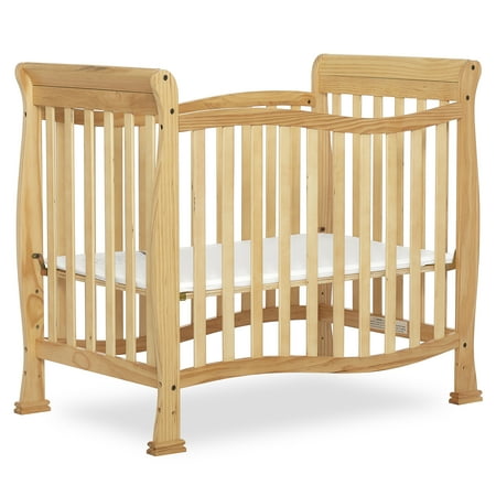 Dream On Me Piper 4-in-1 Convertible Mini Crib  Natural