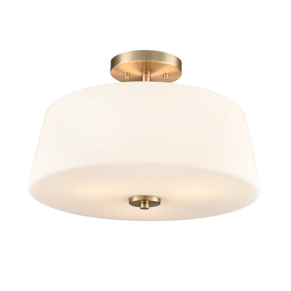 Millennium Lighting 214103 Laphia 3 Light 16" Wide Semi-Flush Ceiling Fixture - Gold