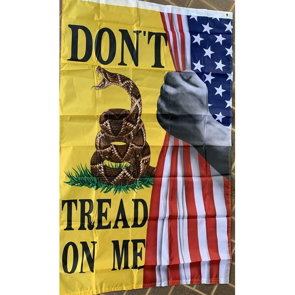 US Gadsden Heritage Reveal 3'X5' Flag Rough Tex® 68D Nylon