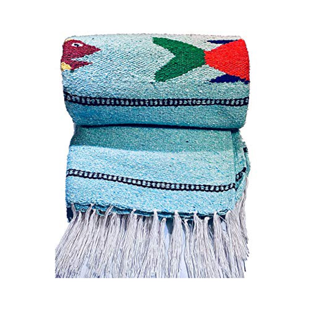 Serape Mexican Blanket, Yoga Mat, Camping Blanket, Beach Blanket