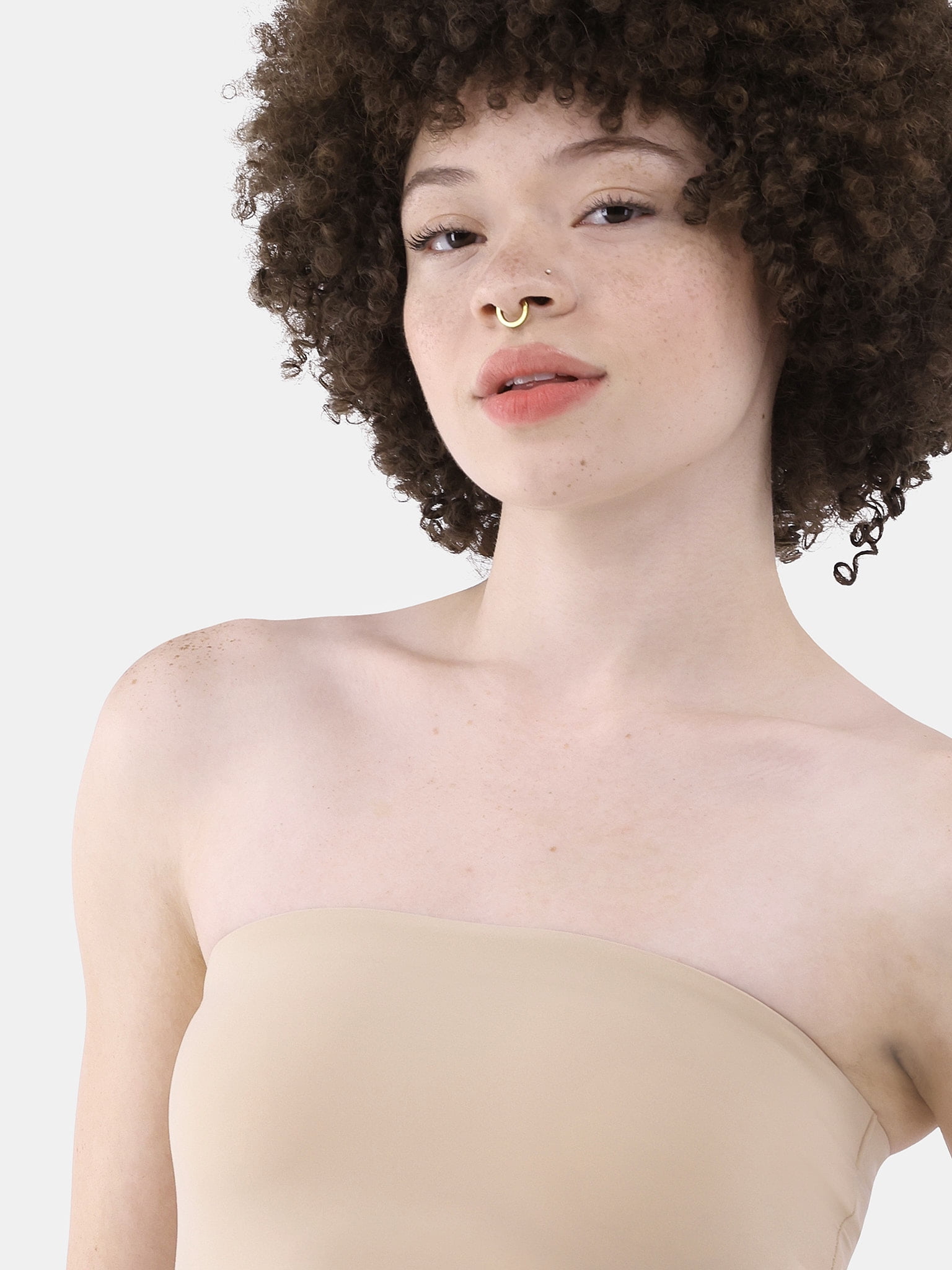 No Boundaries Women's Fit Stretch Bandeau Bra, Sizes XS-3XL