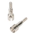 thumbnail image 4 of Copas del eje de la rueda trasera,Copas de eje de rueda trasera RC Ejes de muñón de rueda,Adaptador de eje de rueda de metal de escala 1/16,Accesorios para hacer tú mismo de la copa del eje, 4 of 9